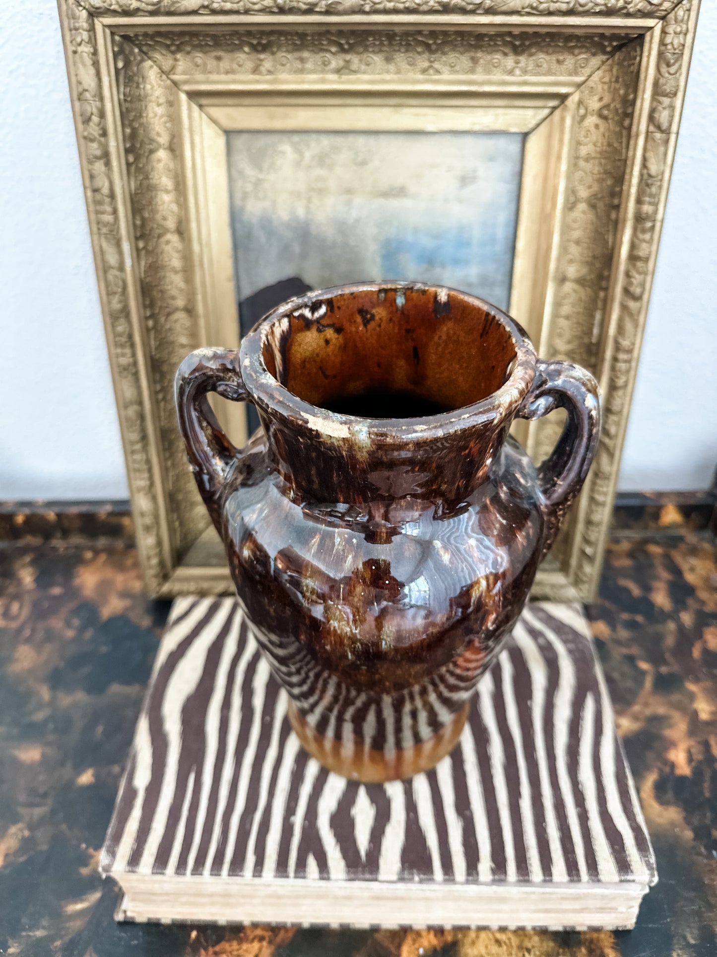 Studio pottery jar/vase