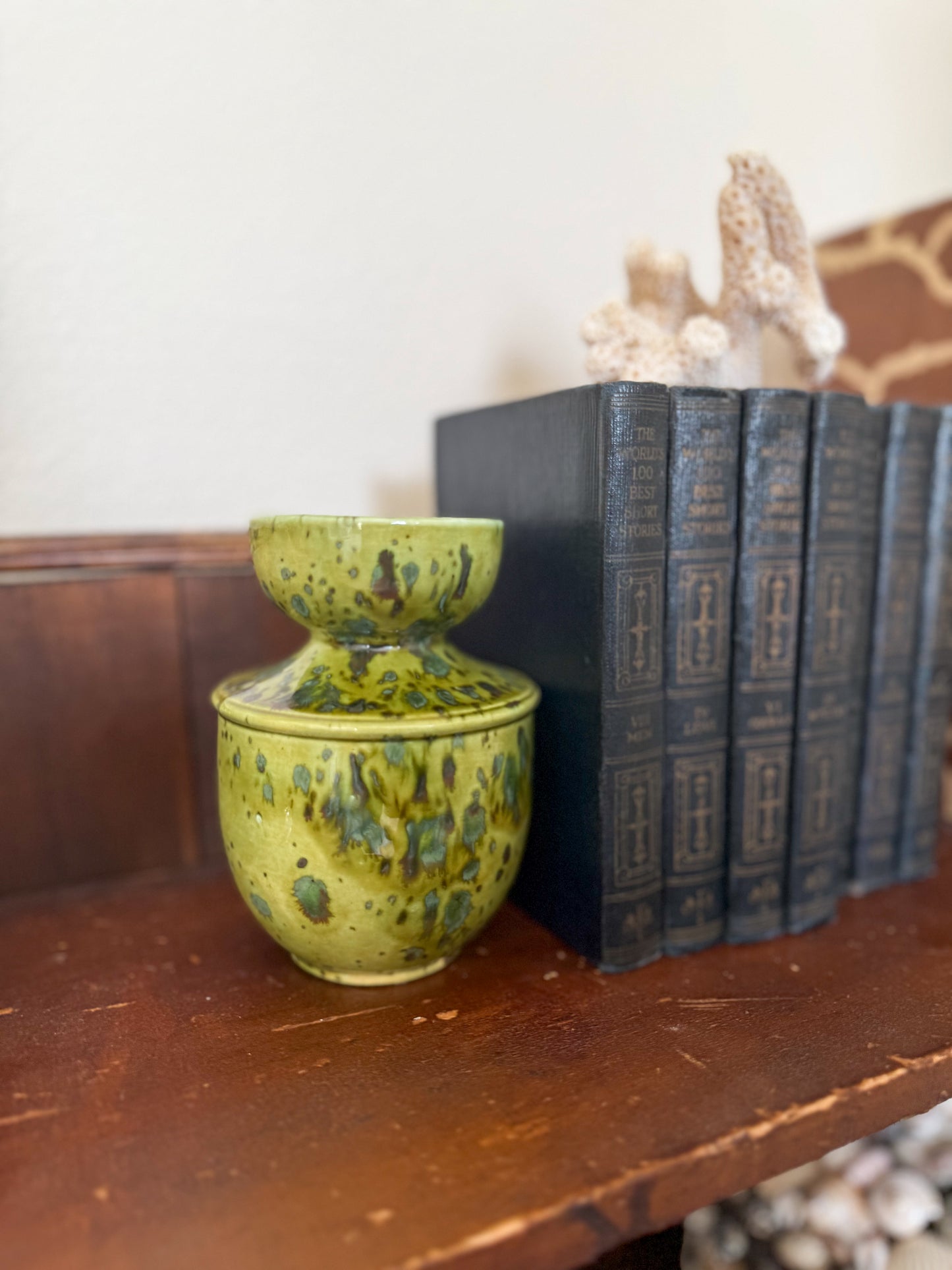 Small studio pottery vase