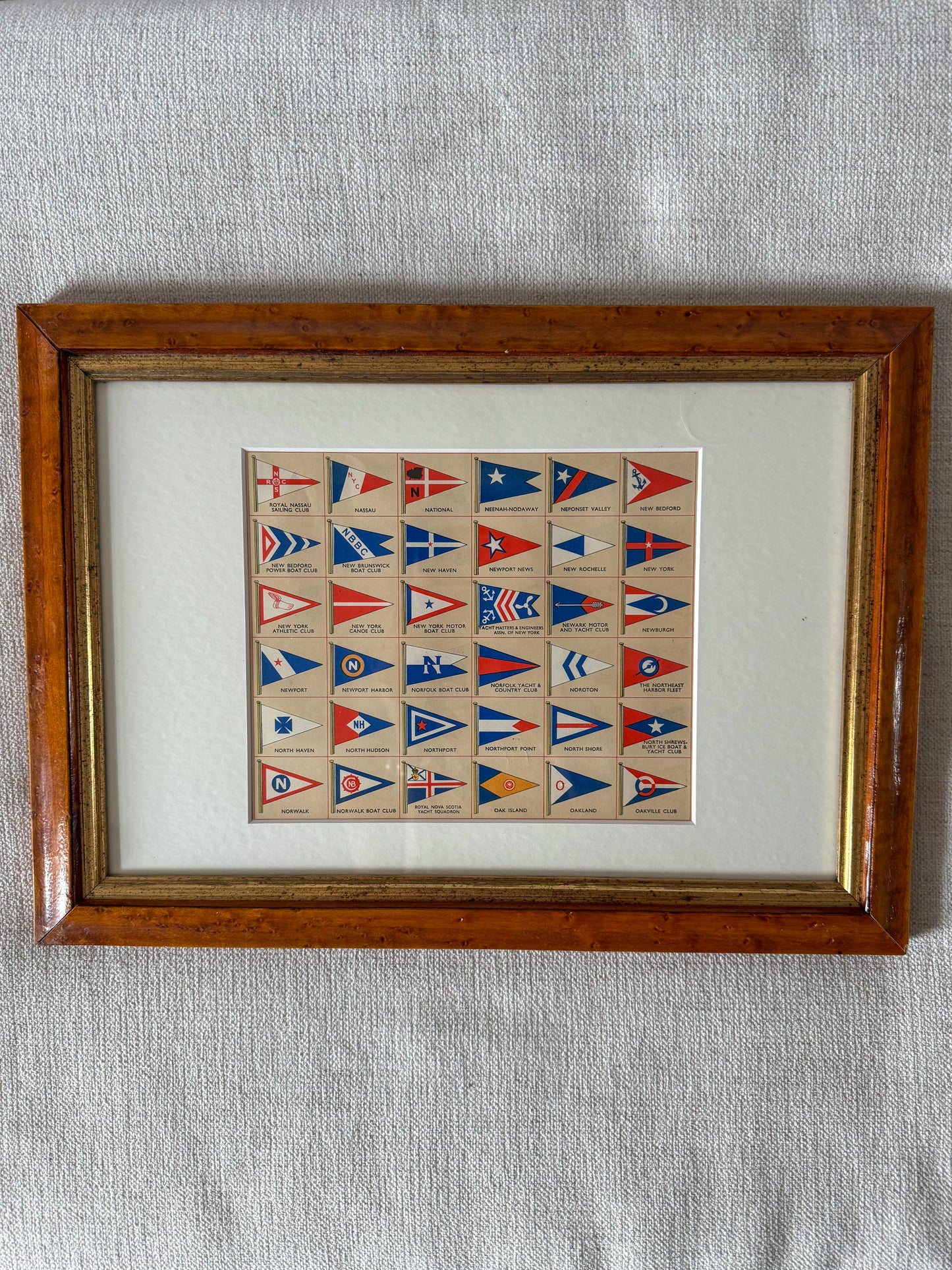 1930 Yacht Club Burgee Flags
