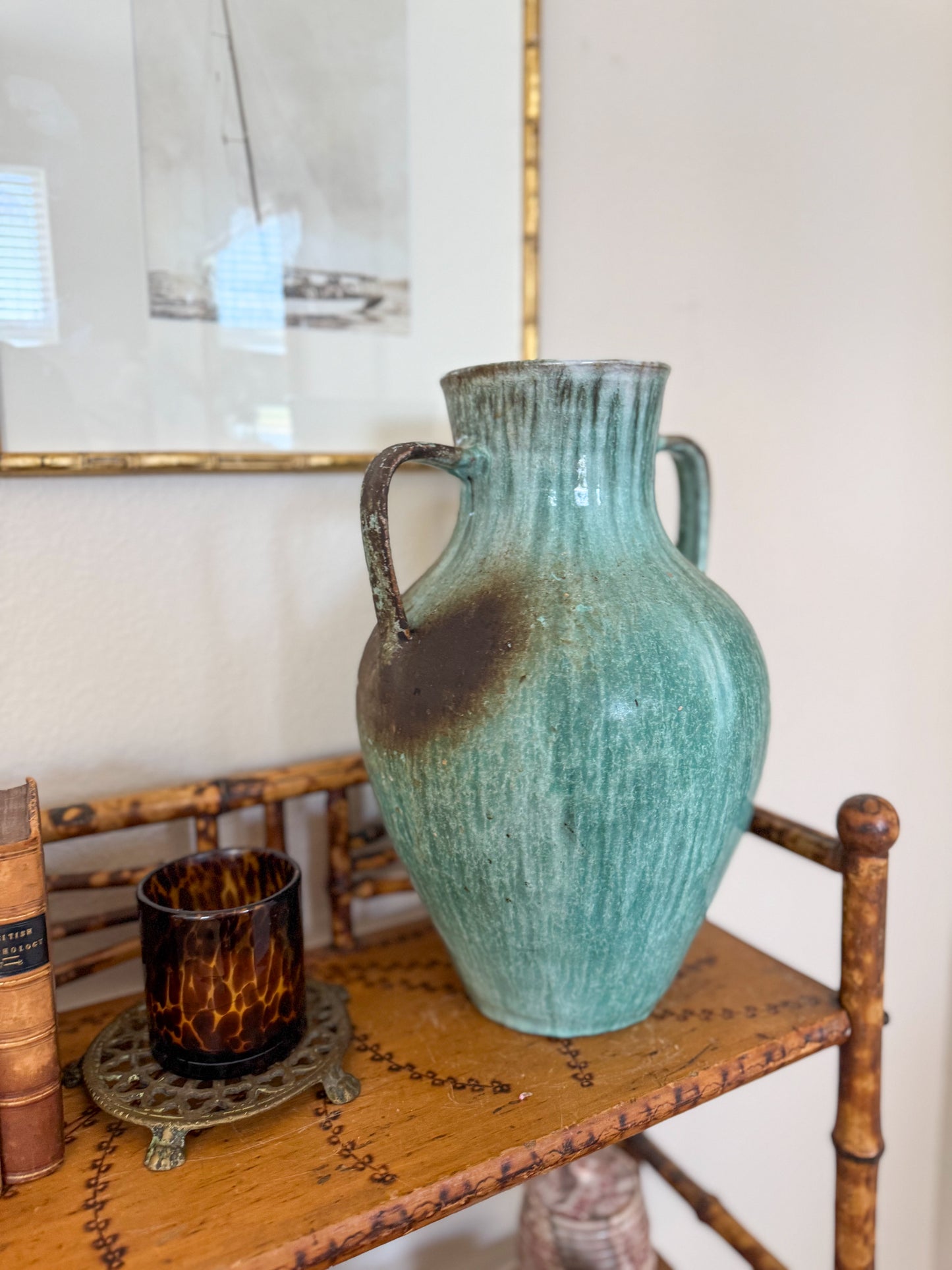 Vintage pottery vase