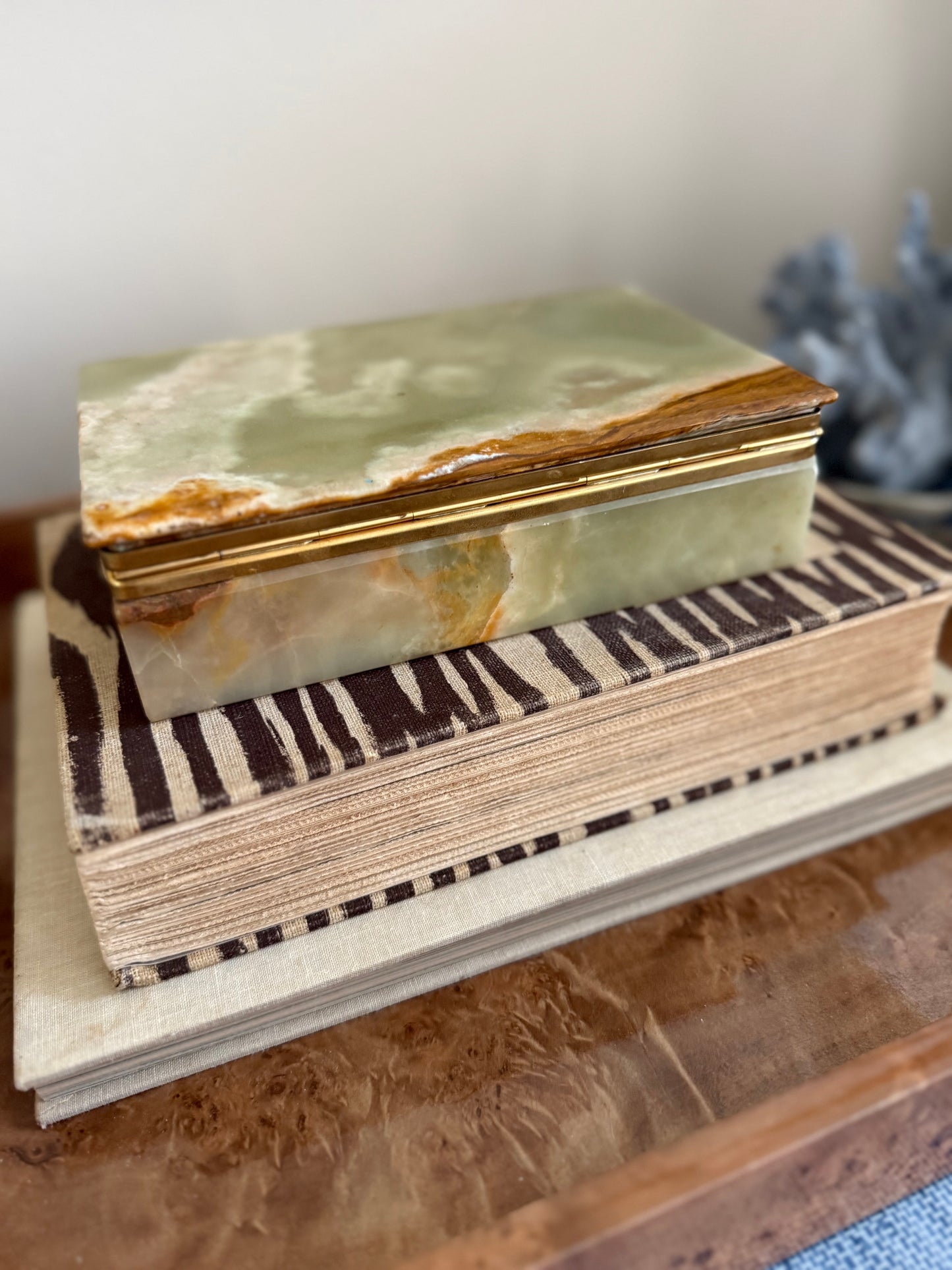 Vintage onyx box