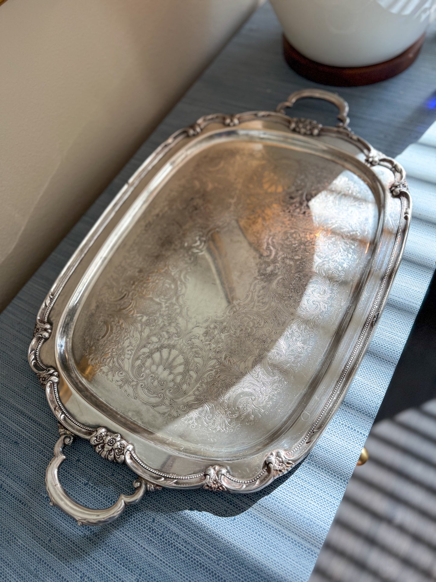 Silverplate Waiters Tray