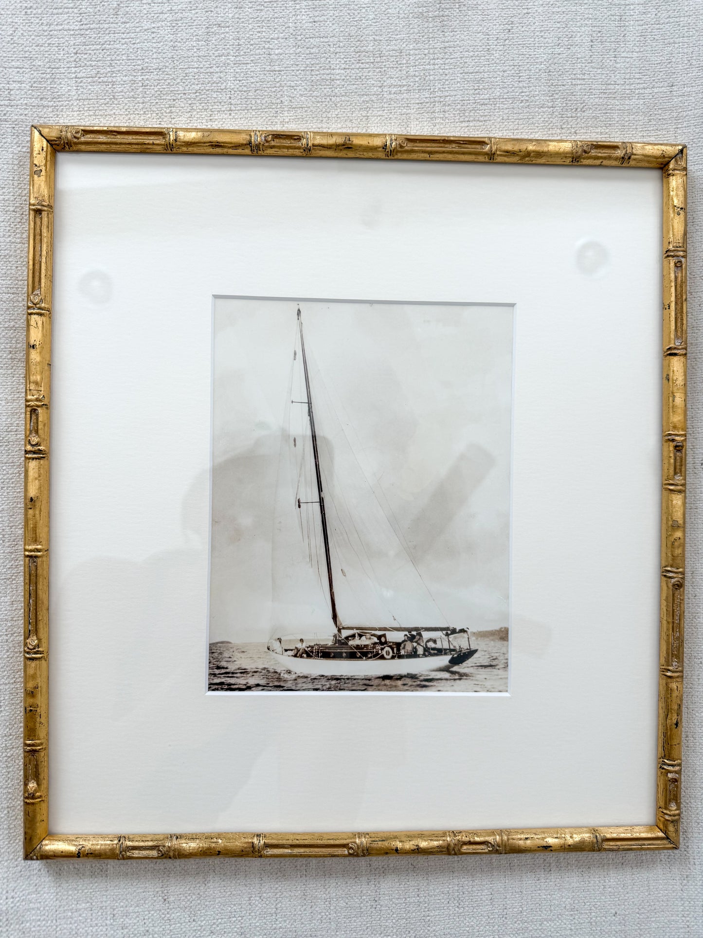1930s sailboat racing photo