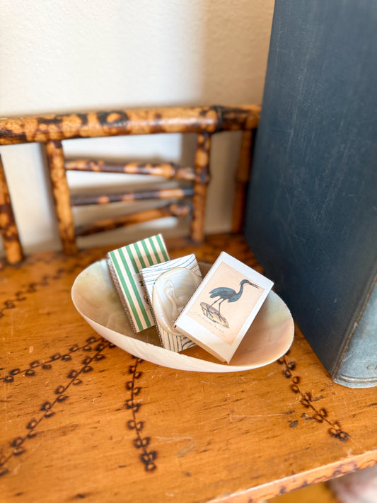 Vintage mother of pearl bowl