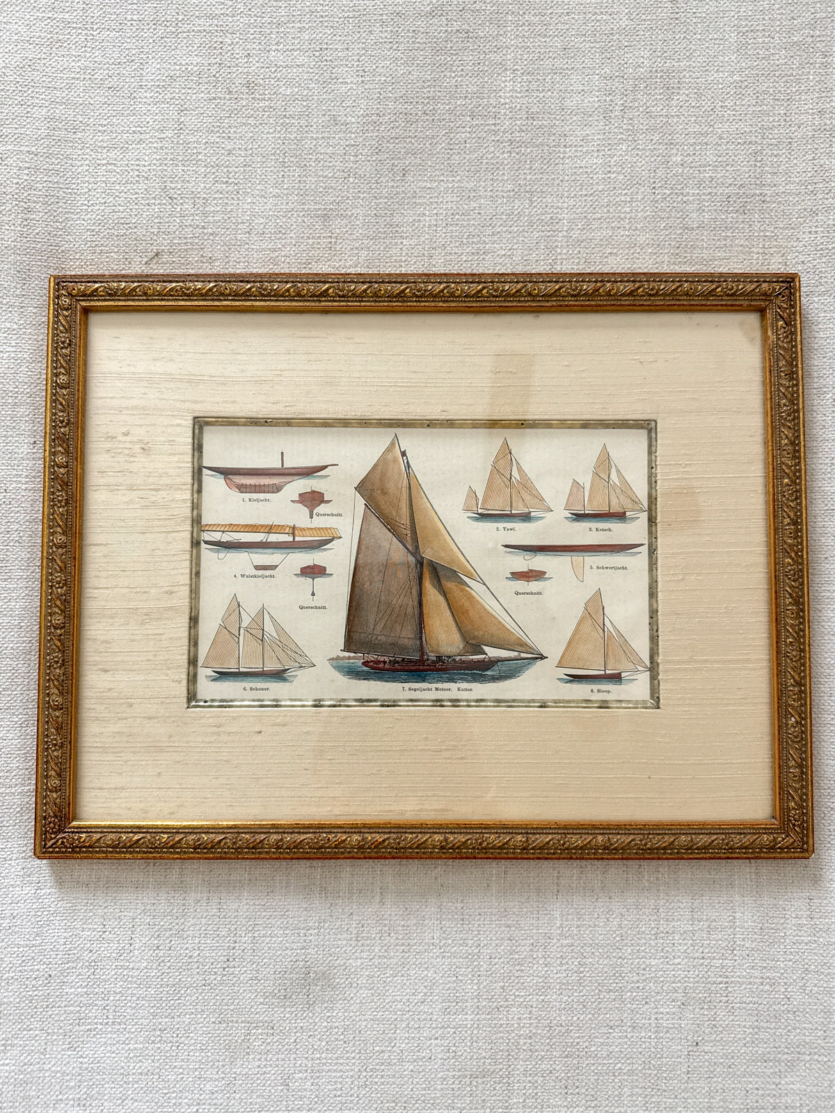 19th century ship engraving