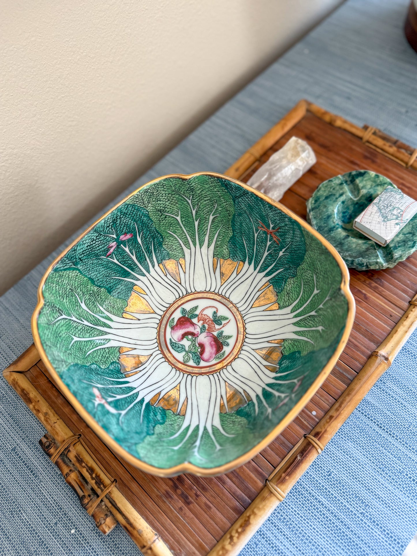 Vintage bok choy bowl