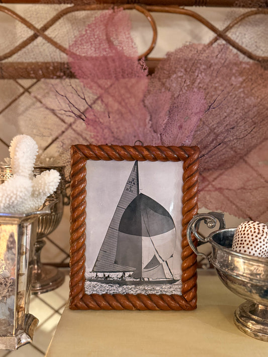 1950s sailing photograph