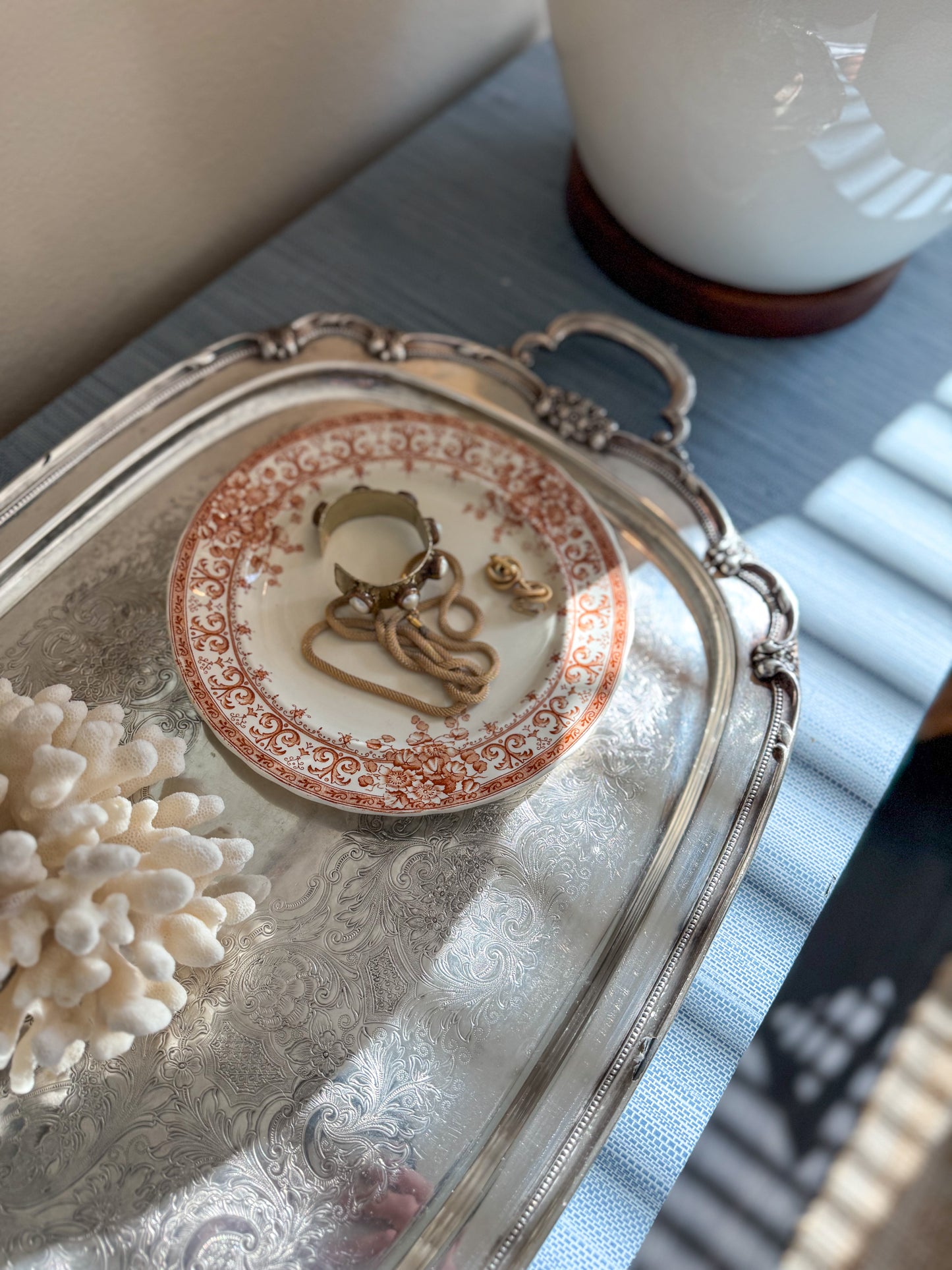 Silverplate Waiters Tray