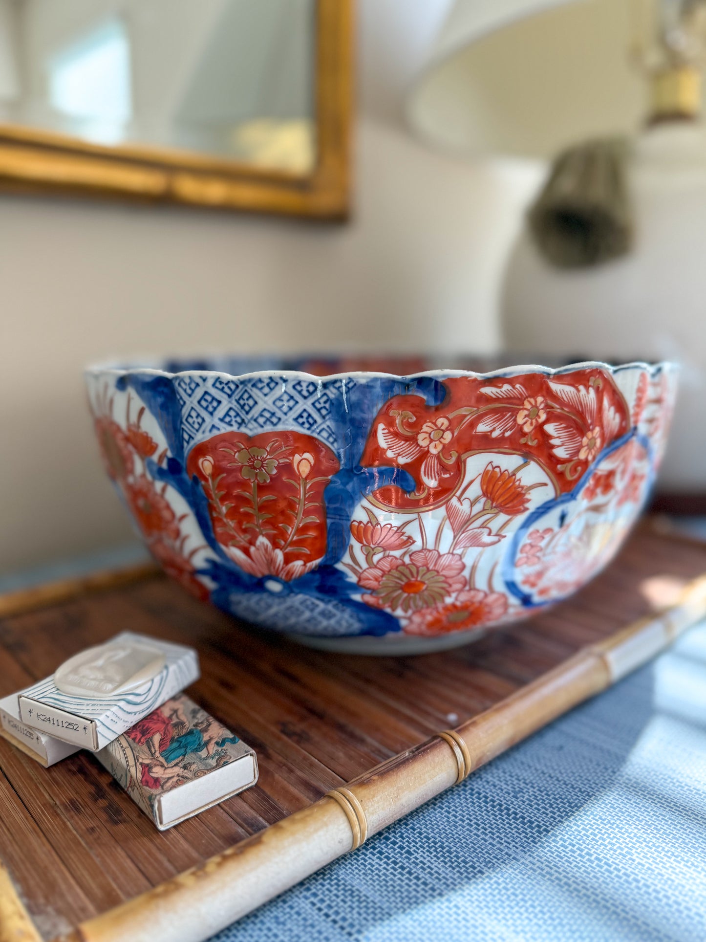 Antique Meji Dynasty Imari bowl