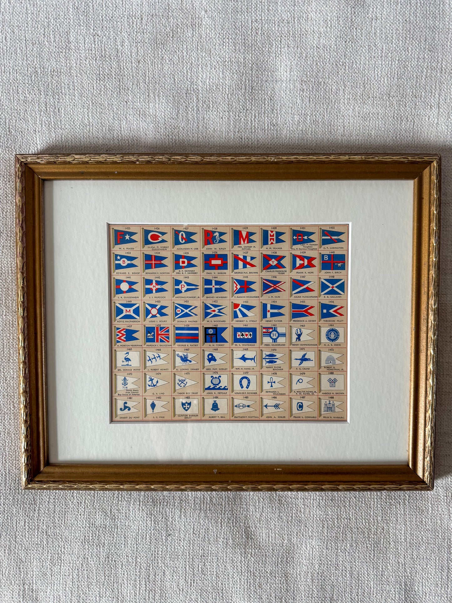 1930s Yachtsmen Flags