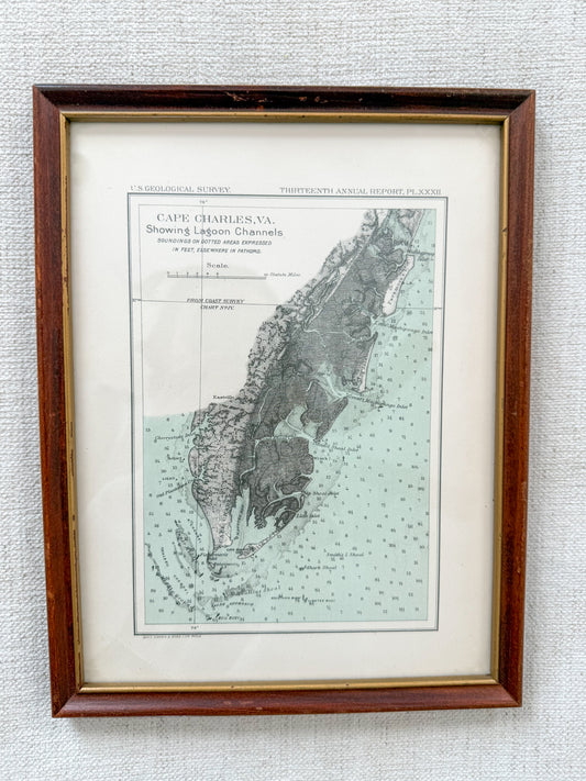 1930 Cape Charles, VA map