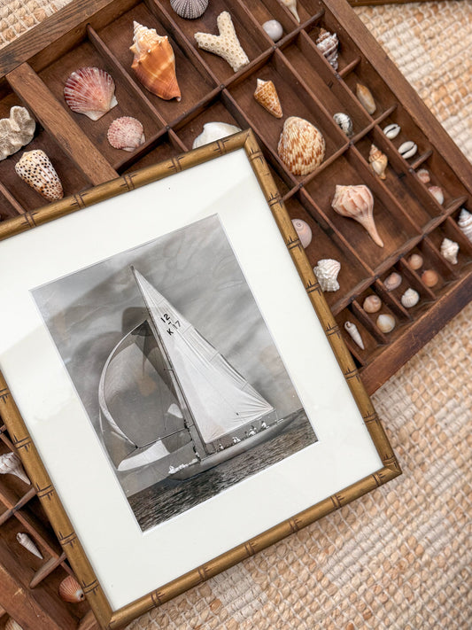 1950s Rhode Island Americas Cup photograph