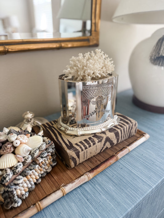 Vintage tea caddy