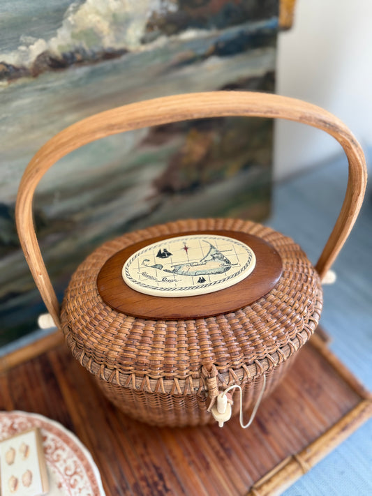 Vintage Nantucket Basket