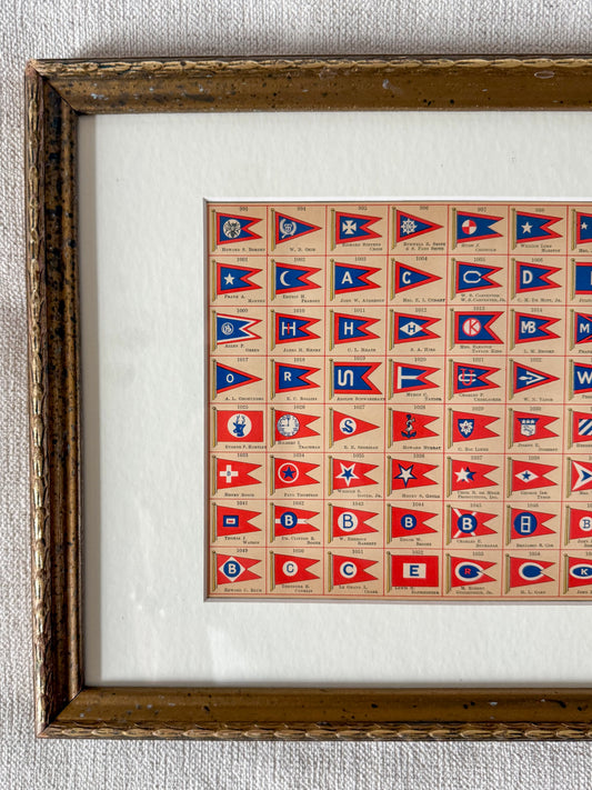 1930s Yachtsmen Flags