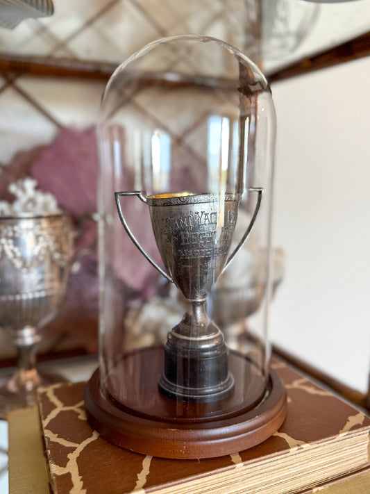1930s Miami Yacht Club Regatta Trophy with Cloche