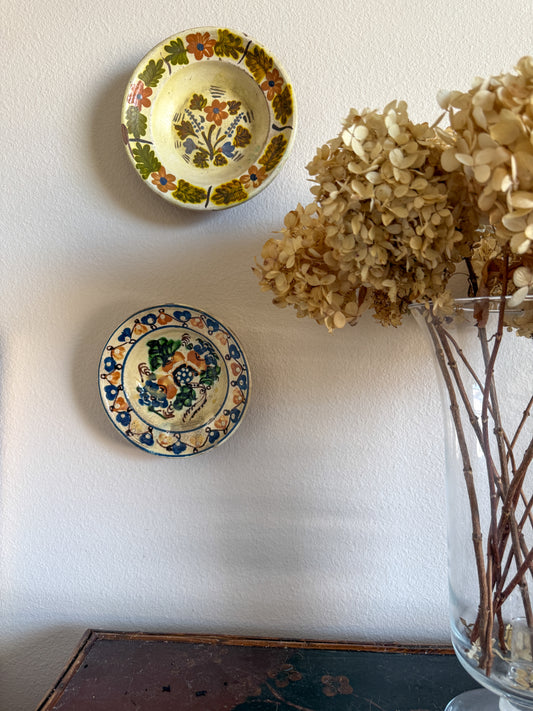 Antique European pottery pair