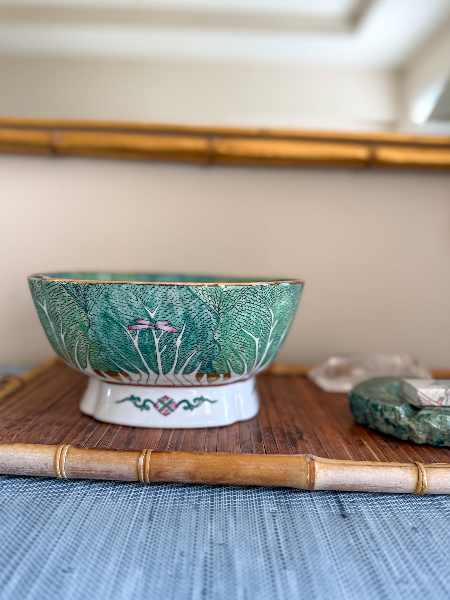 Vintage bok choy bowl