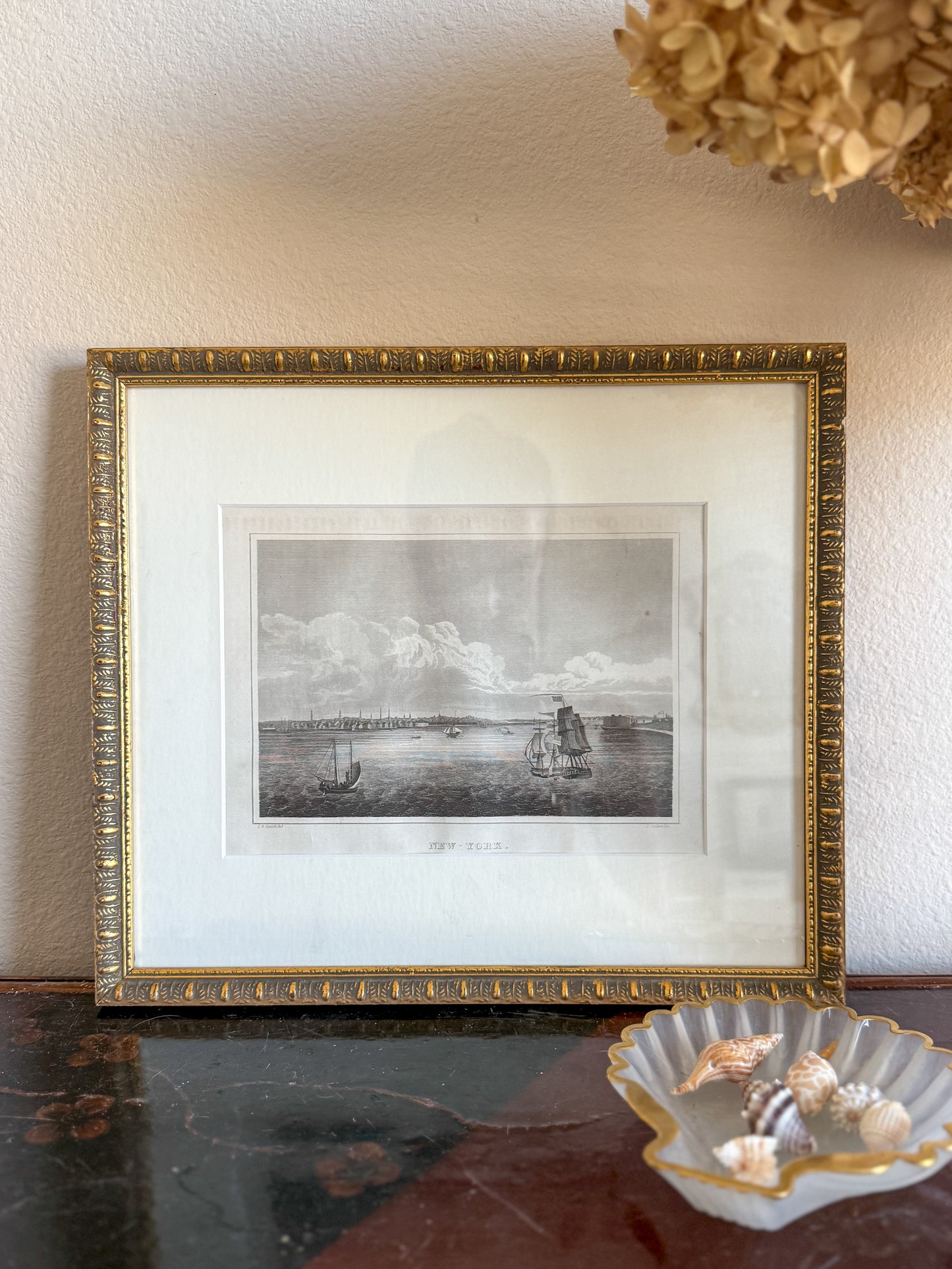 Antique New York engraving
