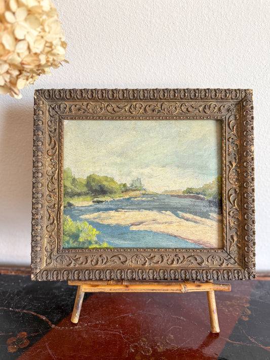 Antique French landscape