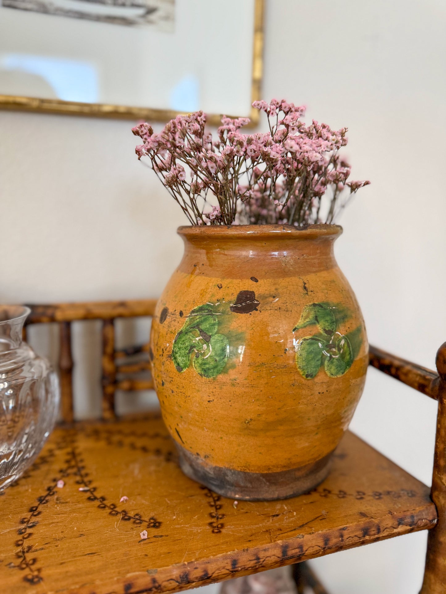 Antique yellow jug