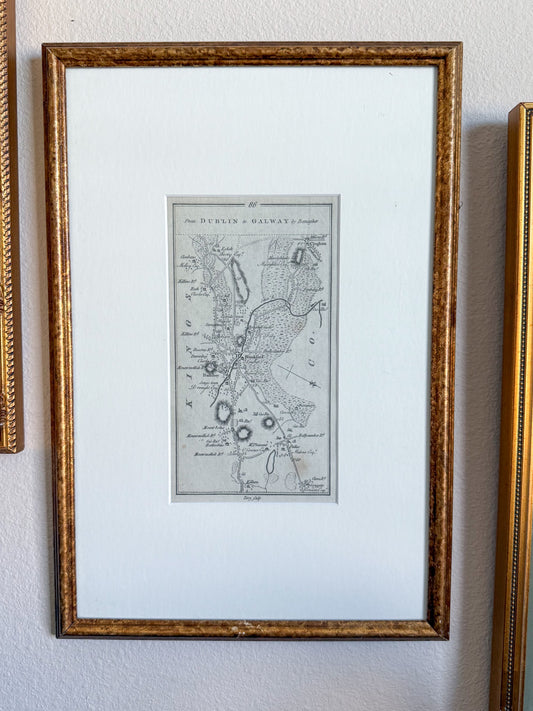 18th century map of Ireland