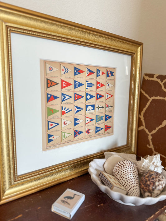 1930 Yacht Club Flags