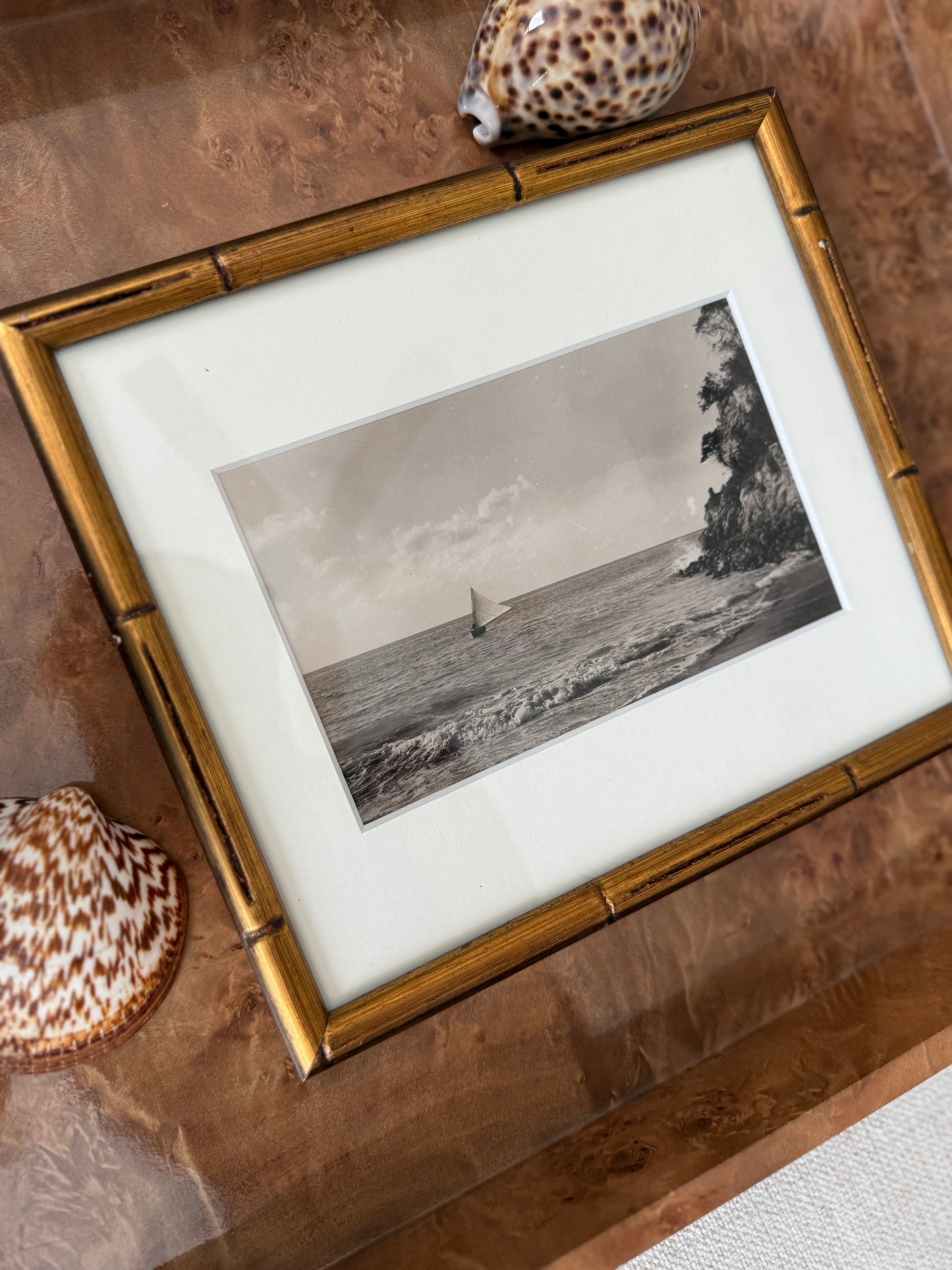 Vintage sailing photo