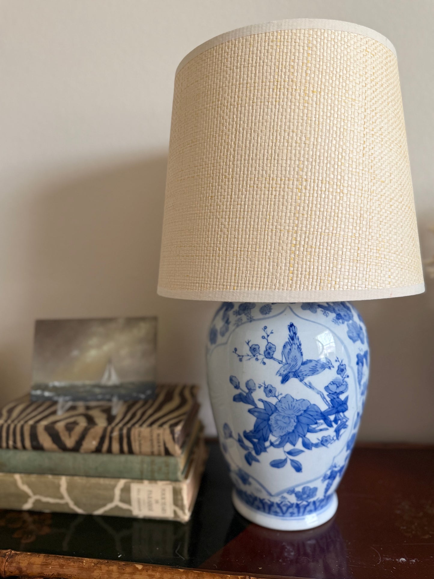 Vintage chinoiserie vase