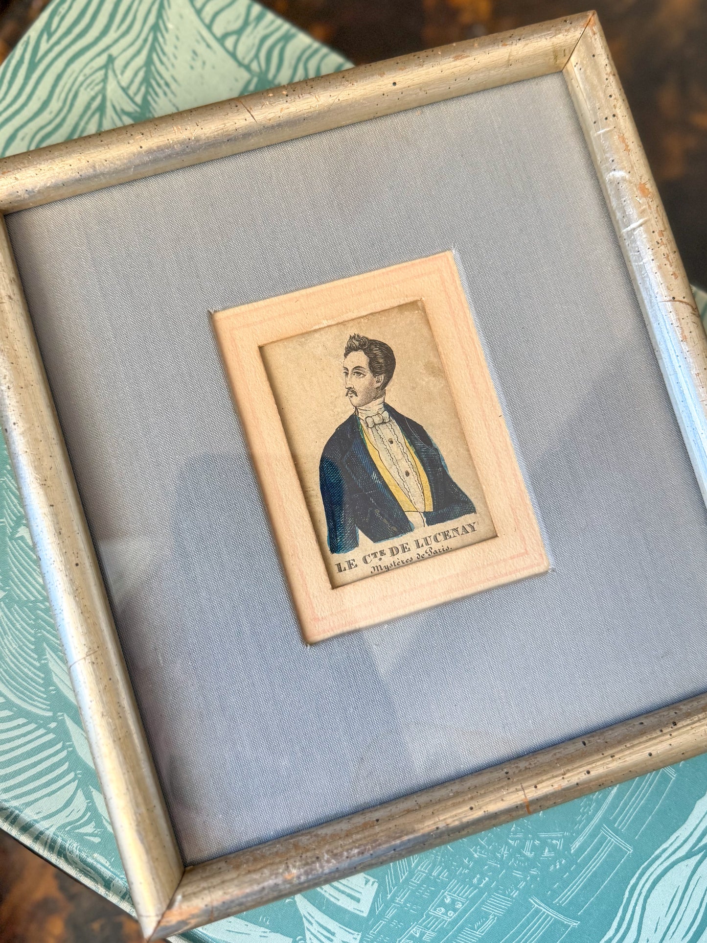 Trio of antique French engravings