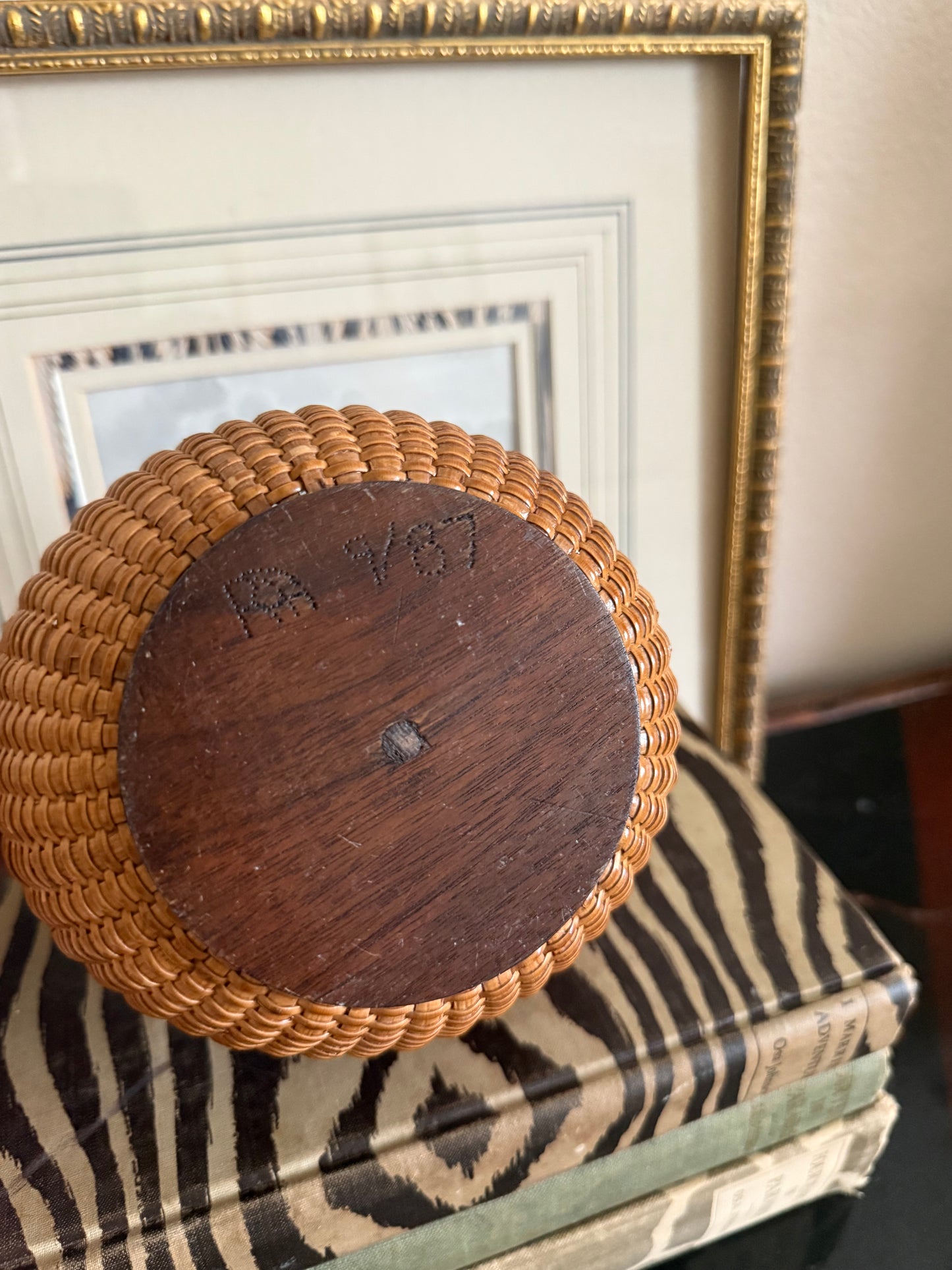 Vintage Nantucket basket