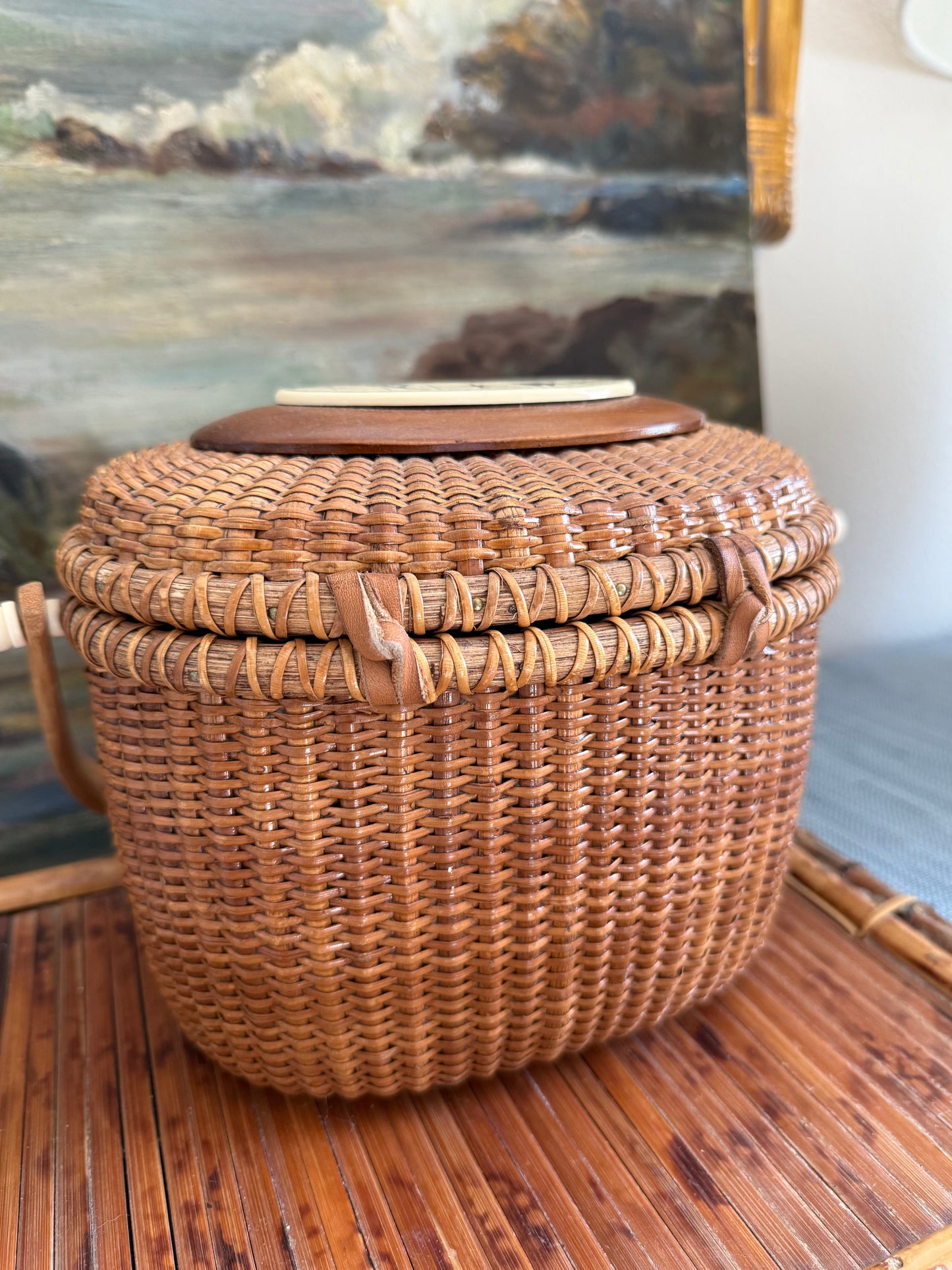 Vintage Nantucket Basket