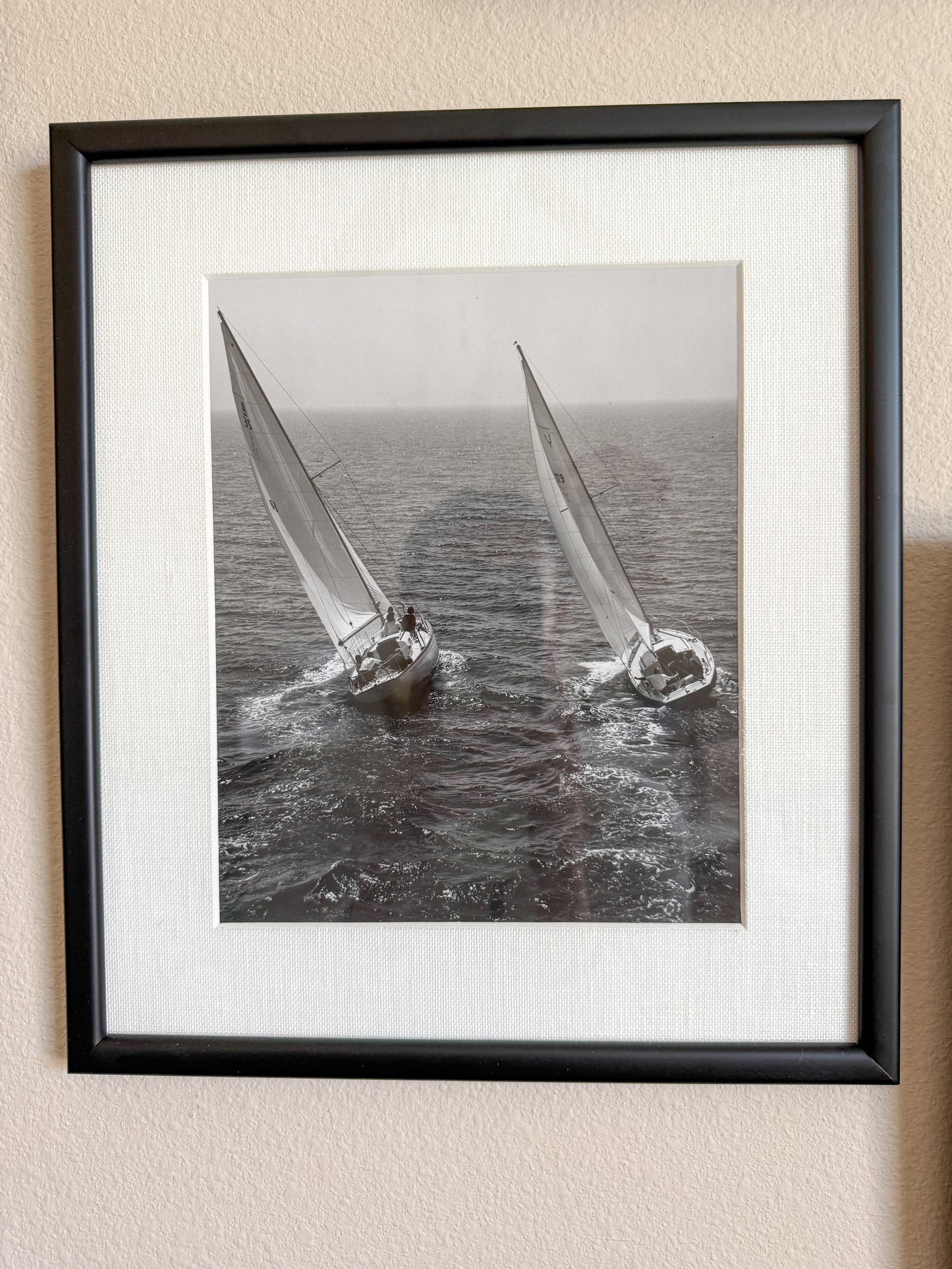 Vintage sailing photograph
