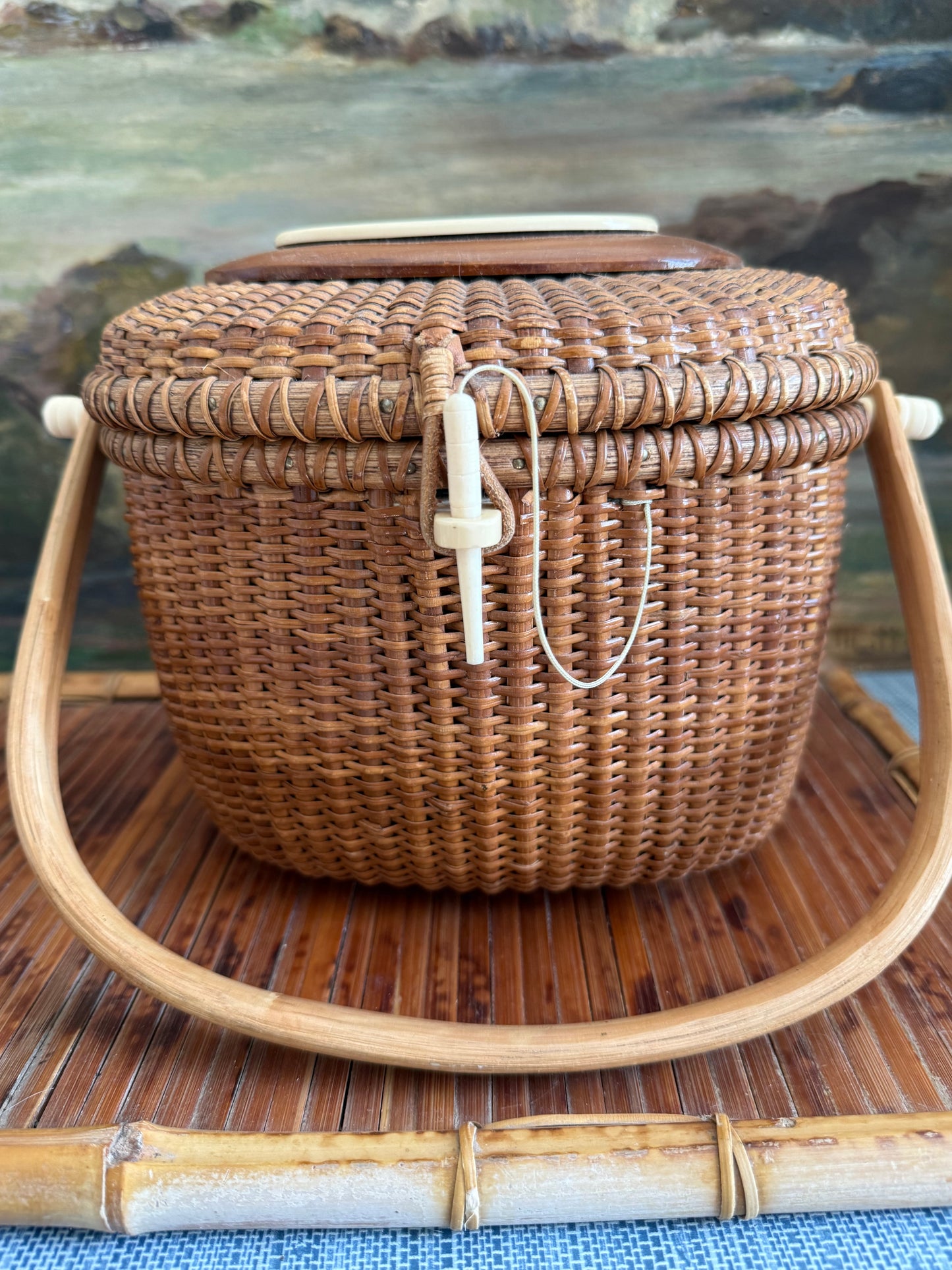 Vintage Nantucket Basket