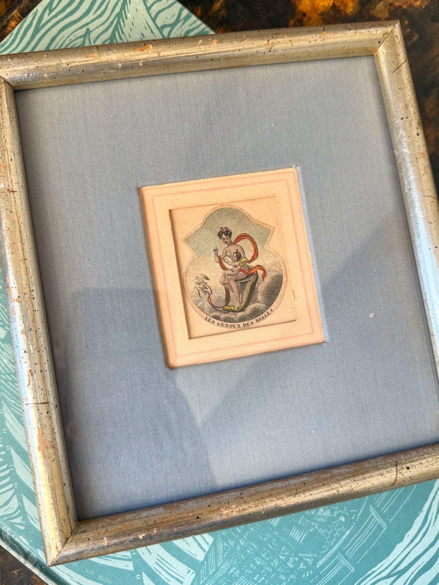 Trio of antique French engravings