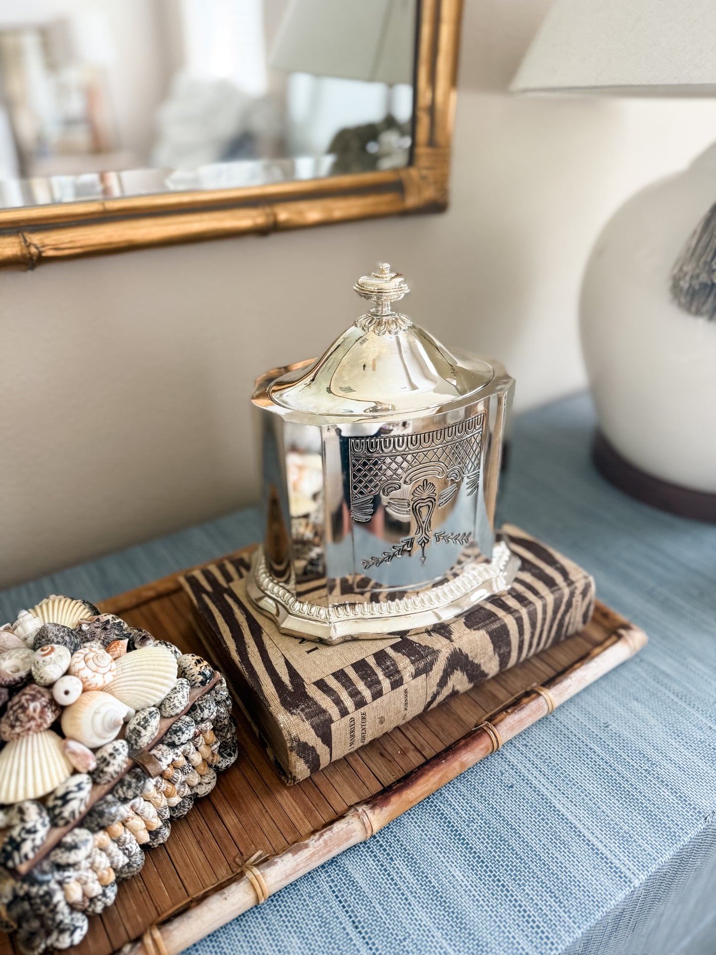 Vintage tea caddy