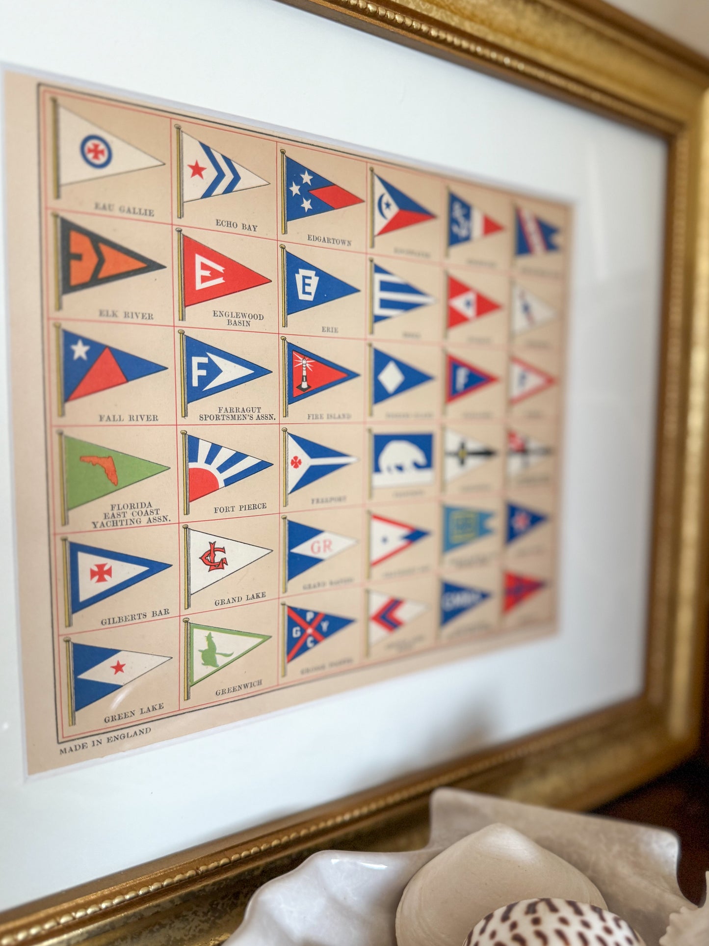 1930 Yacht Club Flags