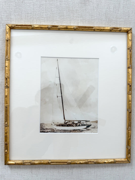 1930s sailboat racing photo