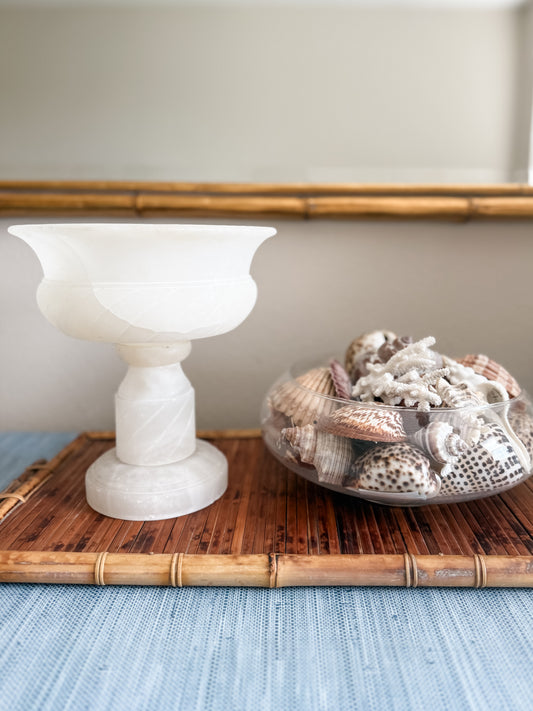 Alabaster compote