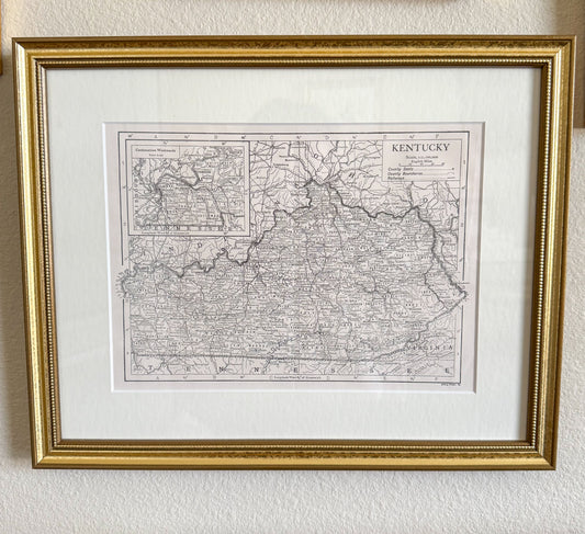 Antique Kentucky map