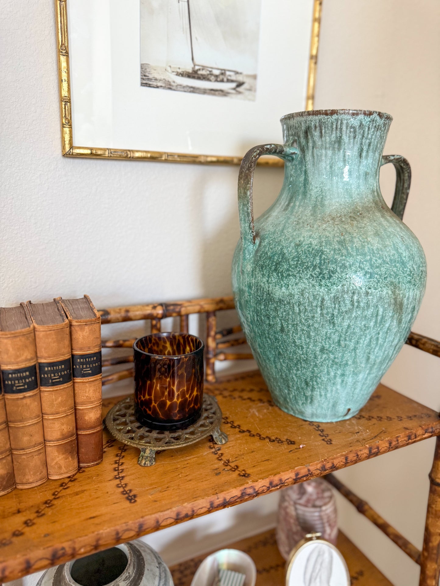 Vintage pottery vase