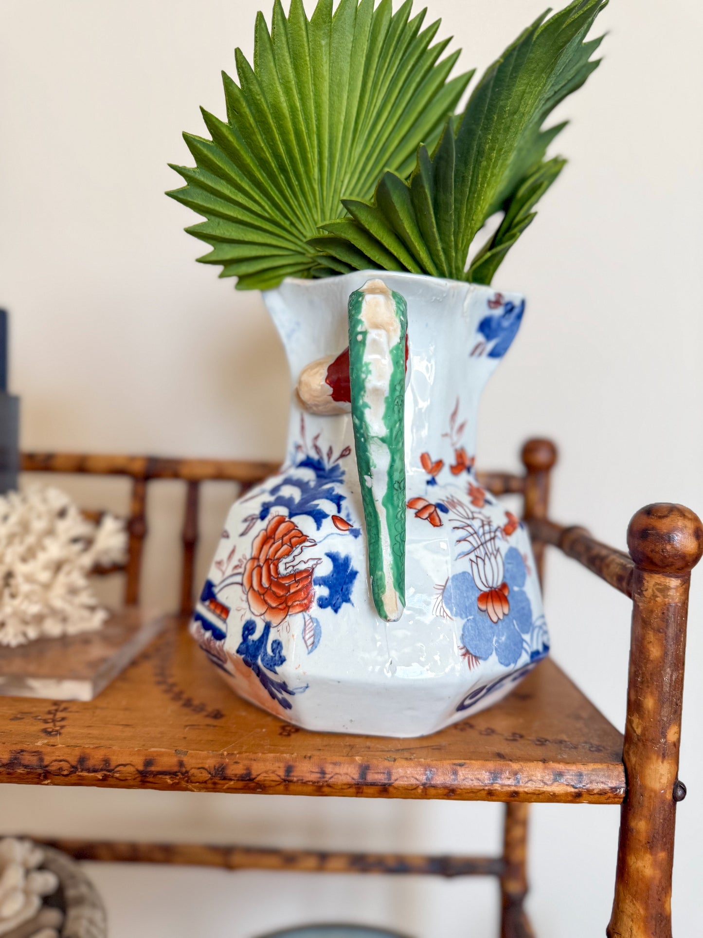 Masons ironstone hydra jug