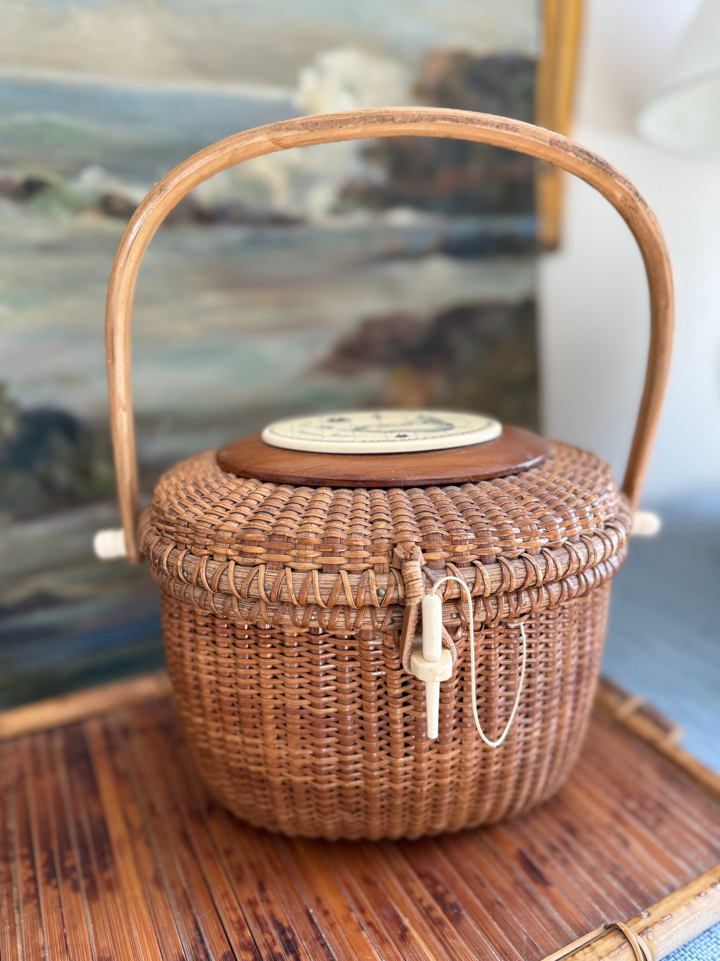 Vintage Nantucket Basket