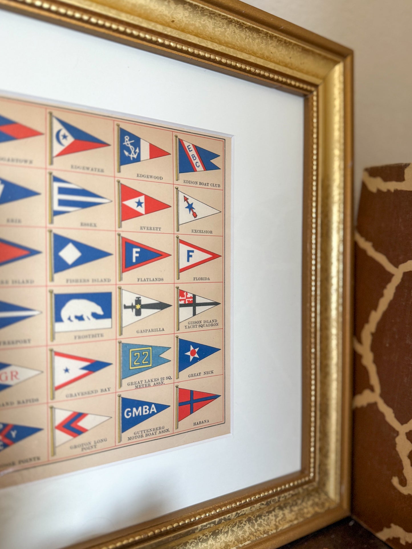 1930 Yacht Club Flags