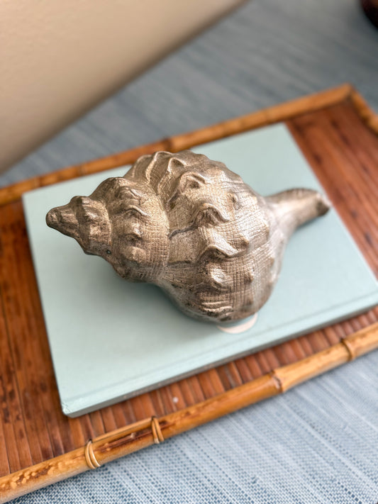 Vintage brass shell