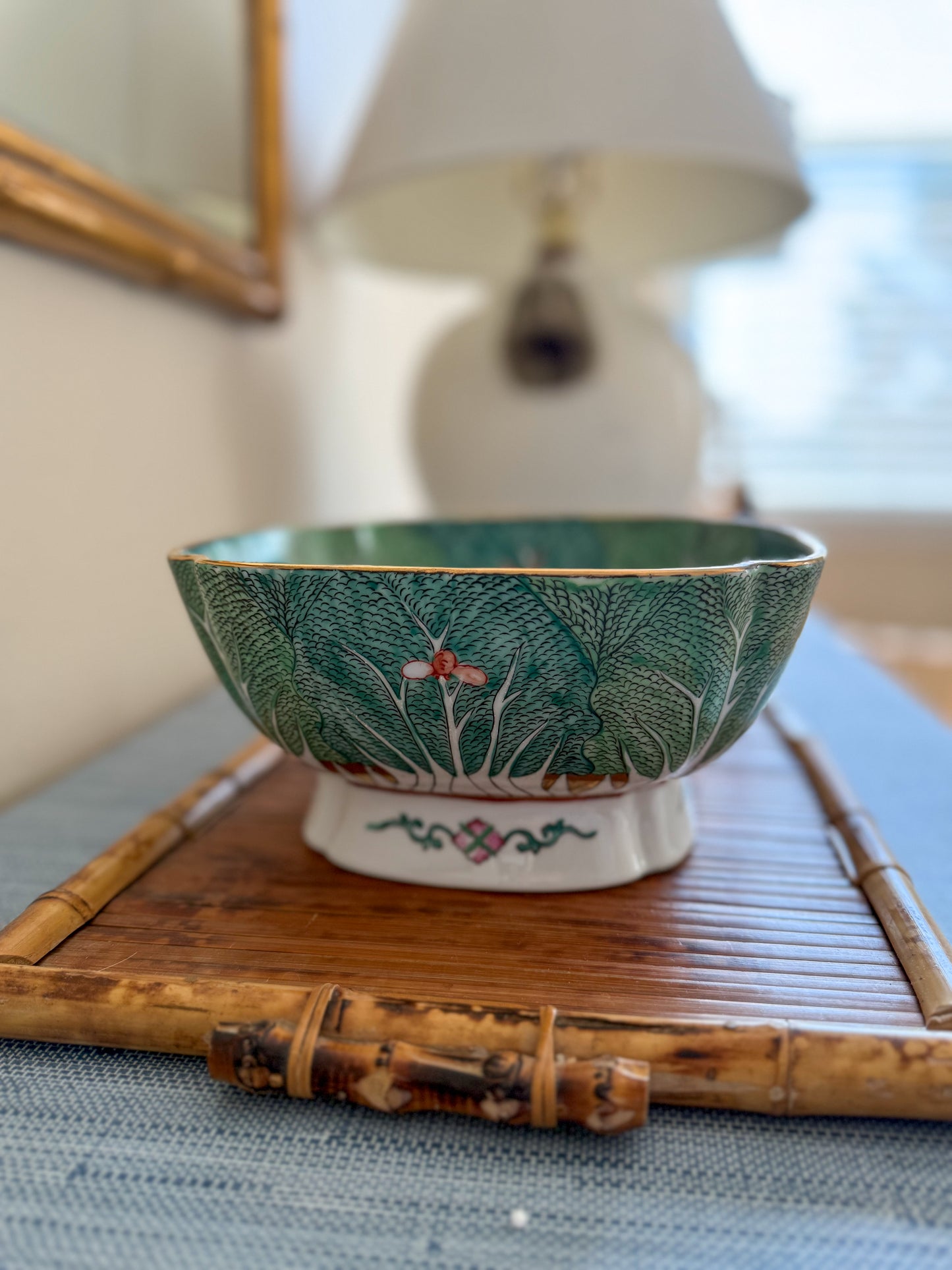 Vintage bok choy bowl