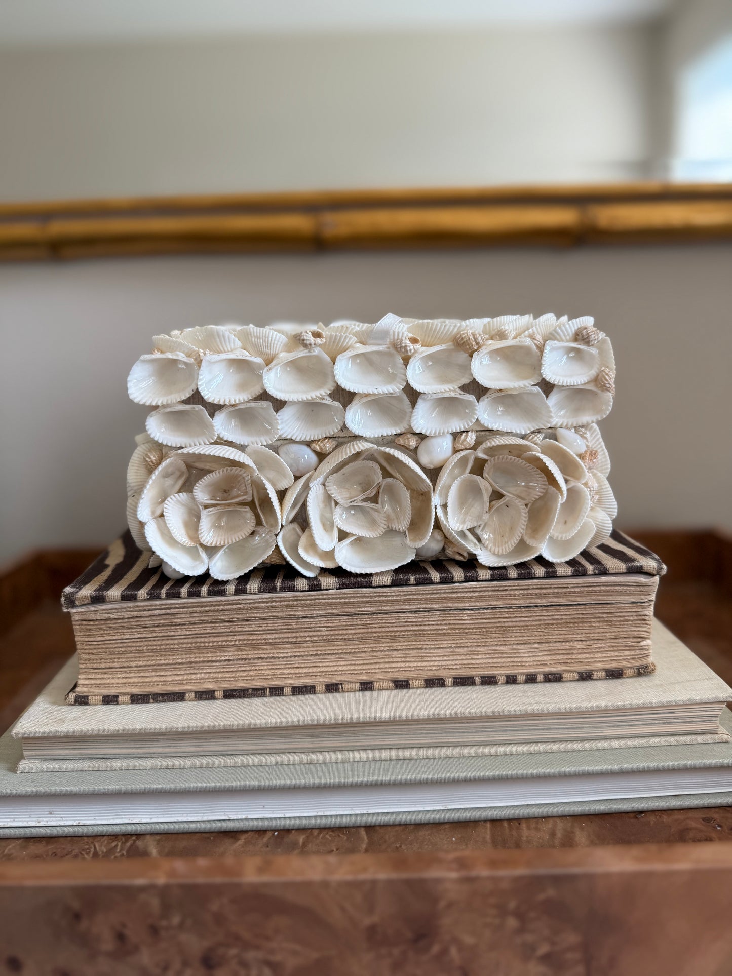 Blanc Seashell Box