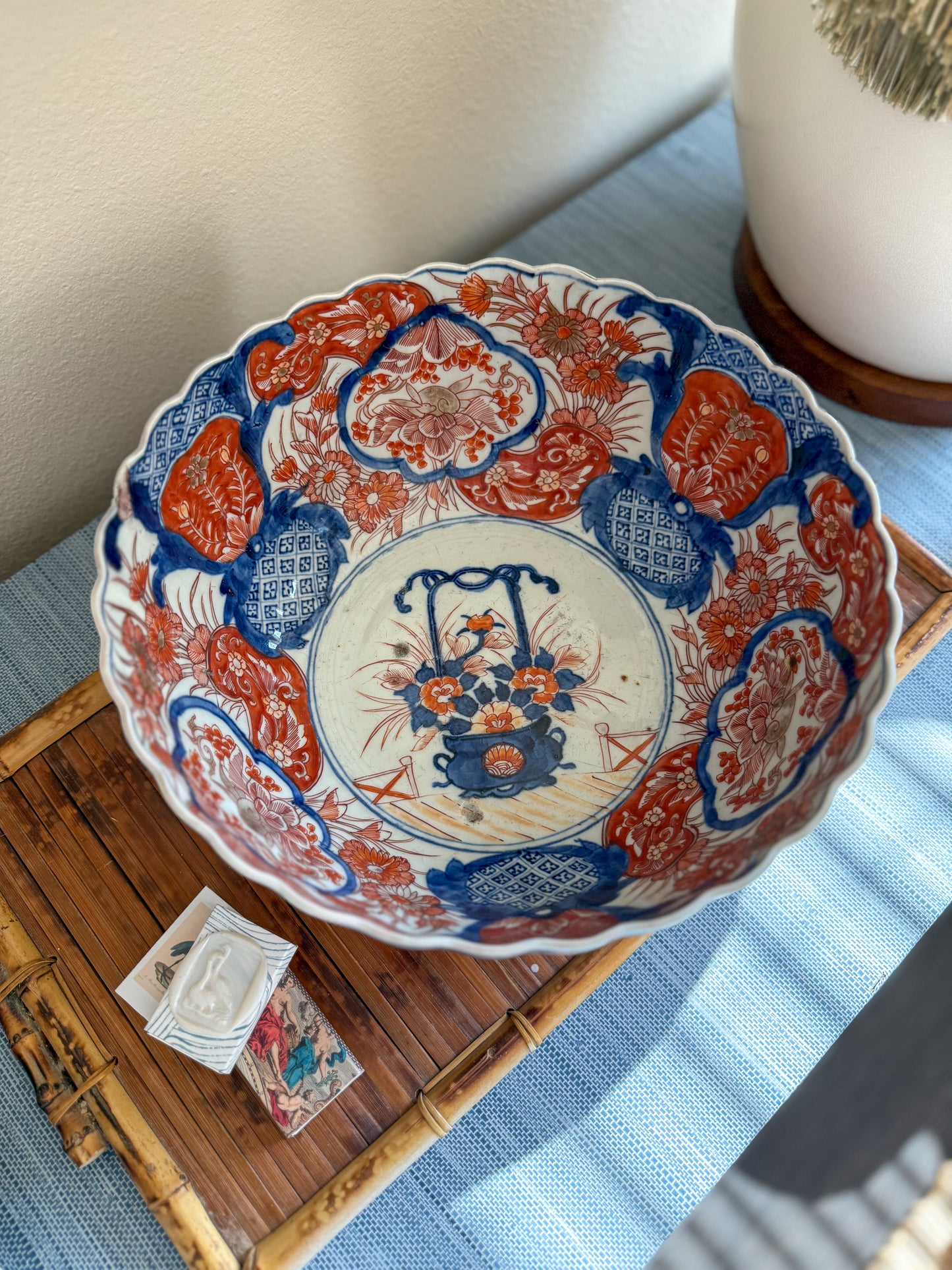 Antique Meji Dynasty Imari bowl