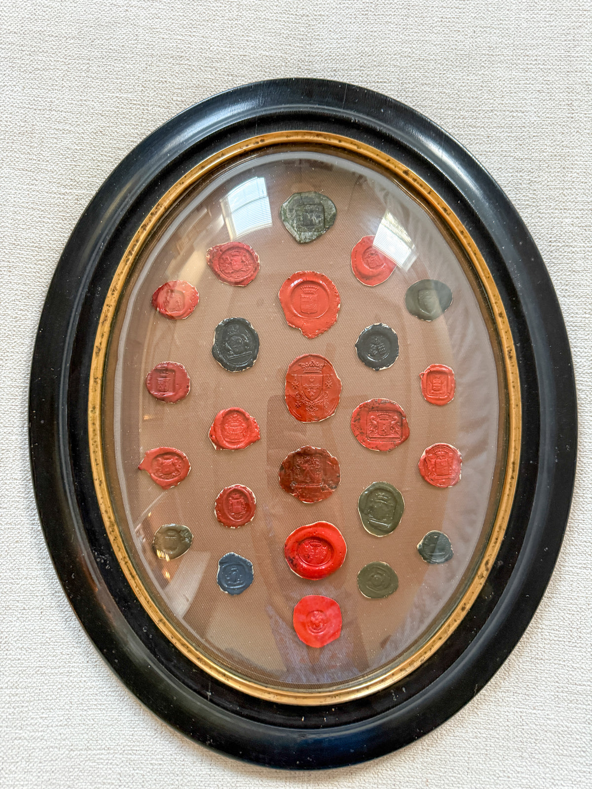 24 ct. antique wax seal collection