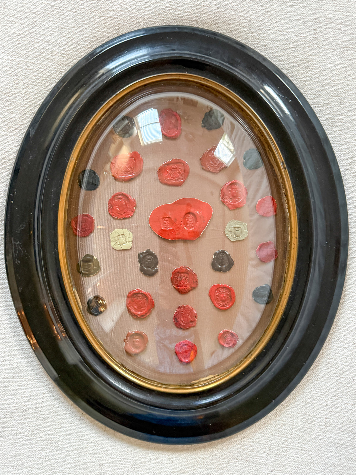 28 ct. antique wax seal collection